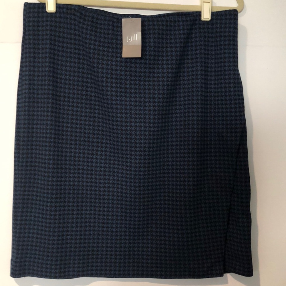 JJill Ponte Knit Wrap-Style Skirt